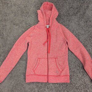 Bright pink Live Love Dream thick jacket from Aeropostale